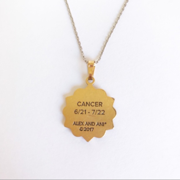 Nwt Alex Ani Zodiac Cancer Two Tone 